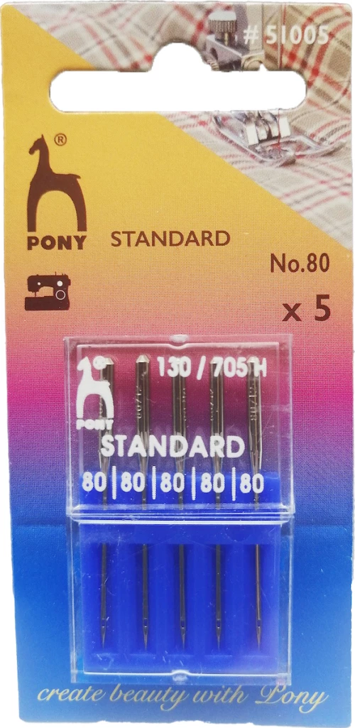 Βελόνες Μηχανής Pony No 80 51005