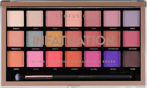 Profusion Cosmetics Eyeshadow Palette Infatuation