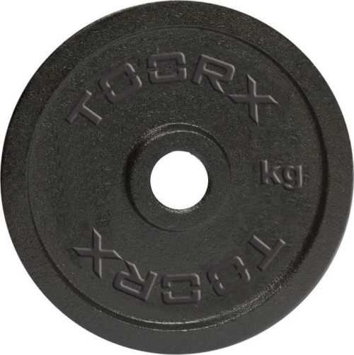 Μαύρος Μαντεμένιος Δίσκος 20 kg Ø25mm Toorx
