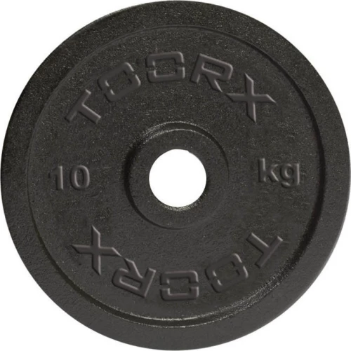 Μαύρος Πλαστικός Δίσκος 20 kg για Μπάρες Ø25mm Toorx