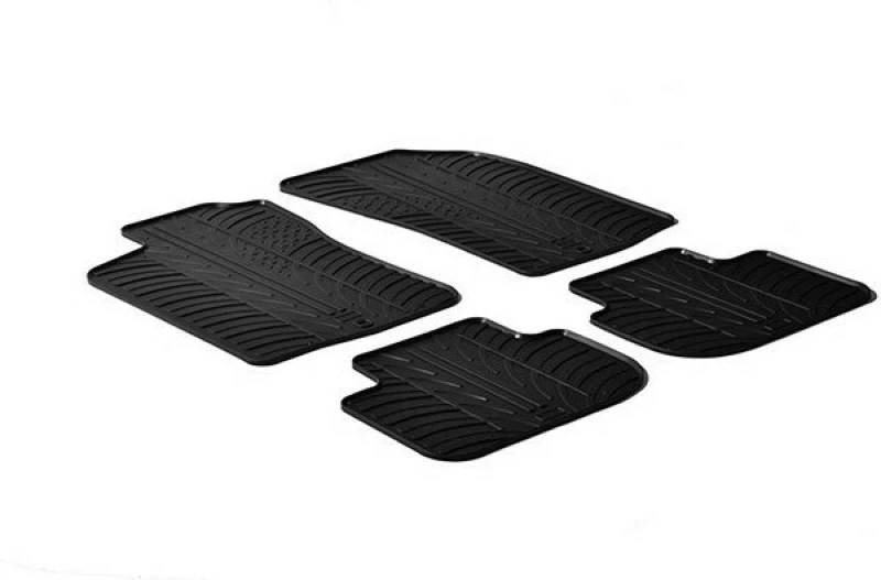 Gledring Σετ Πατάκια 4τμχ από Λάστιχο για Alfa Romeo GT 2000-2004