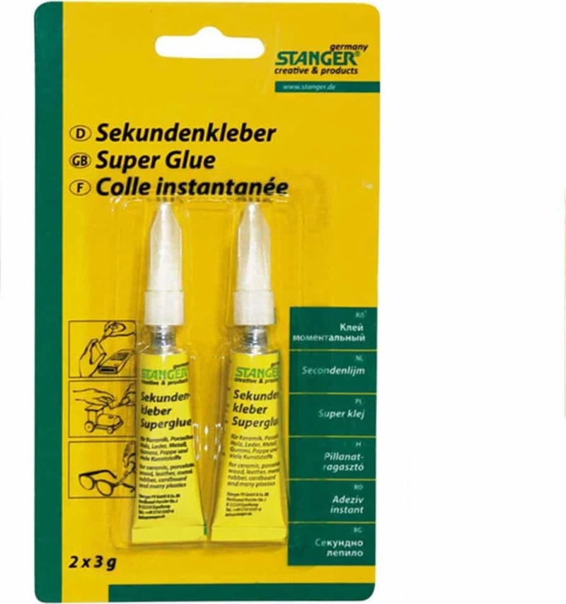 Stanger Super Glue 2τμχ 3gr