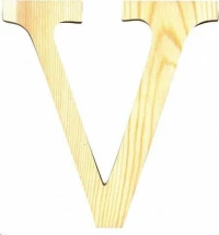 Artemio Γράμμα Ξύλινο V 11,2εκ.