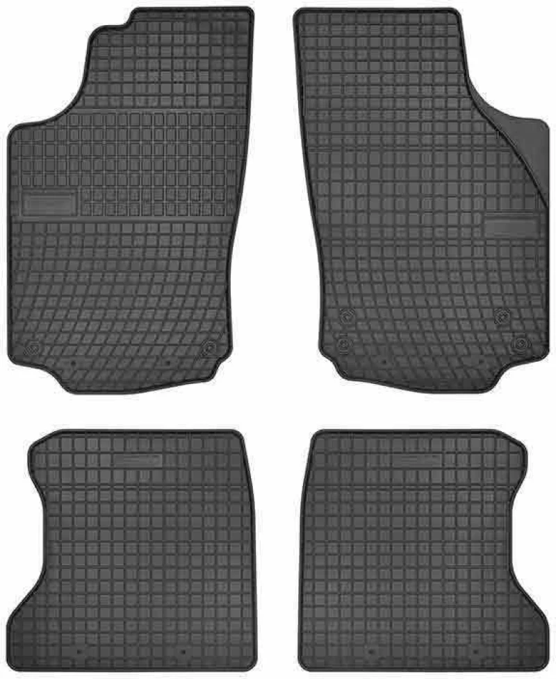 Frogum Σετ Πατάκια 4τμχ από Λάστιχο για Opel Combo 2001-2011