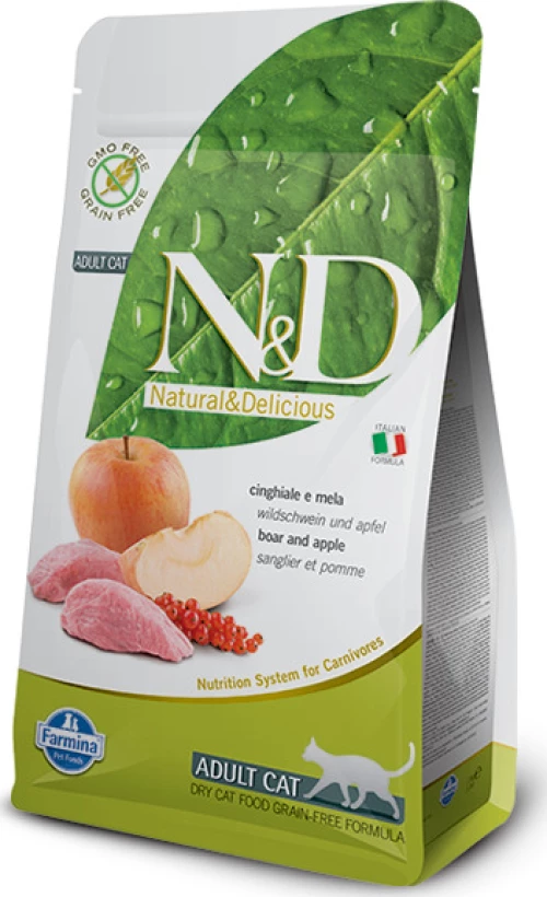 N&D Boar & Apple Adult 1,5kg