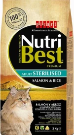 Picart Nutribest Adult Sterilised Salmon & Rice 8kg