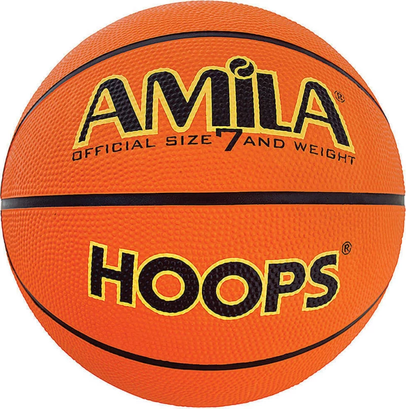 Μπάλα Μπάσκετ Hoops RB7101-B No 7 / 41491 (Amila)