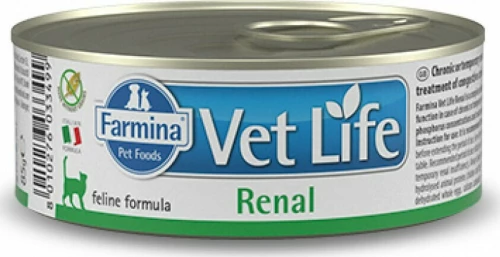 Farmina Vet Life Renal Κοτόπουλο / Σαρδέλα 85gr
