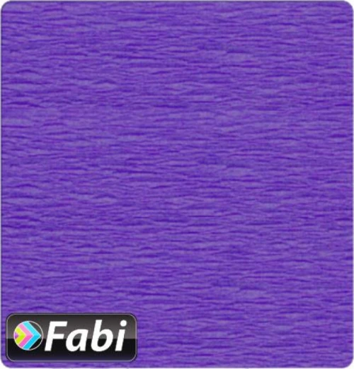 Fabi Χαρτί Γκοφρέ Μωβ 50x200cm