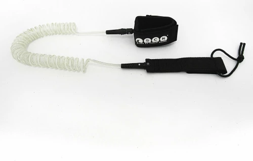 SCK SUP Leash 10ft Σπιράλ Διάφανο