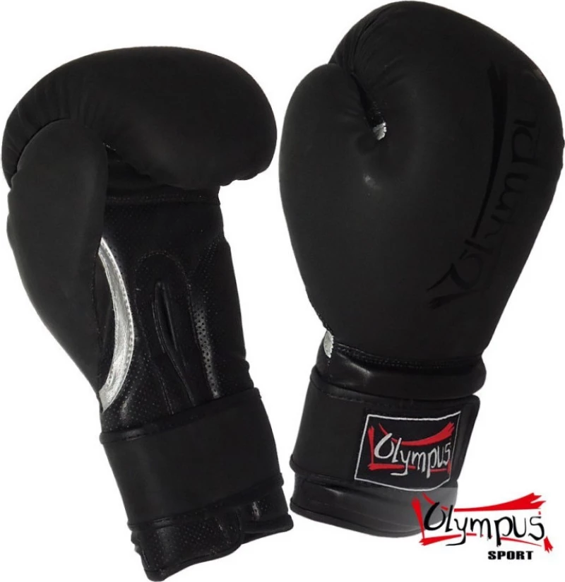 Olympus Sport Boxing Gloves Olympus Black Grace Matte PU 401120101