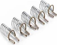 Φόρμες Νυχιών Μεταλλικές 5pcs