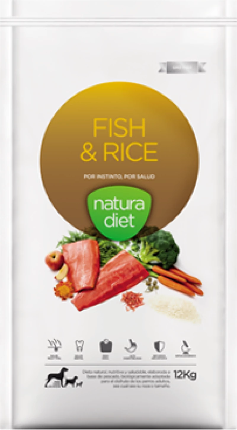 Dingonatura Natura Diet Adult Fish & Rice 12kg