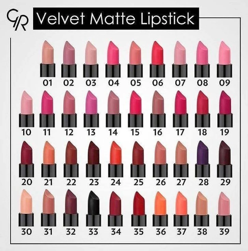 Golden Rose Velvet Matte 36