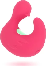 Happy Loky Duckymania Rechargeable Silicone Stimulator Finger Pink