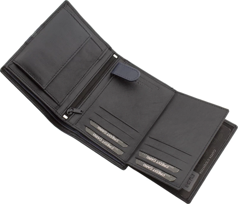 Ανδρικό όρθιο Πορτοφόλι (520-39-black)