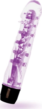 Glossy Lenny Vibrator 14cm Purple