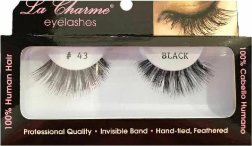 La Charme Eyelashes #43 Black