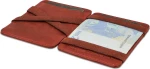 Hunterson Magic Wallet - Δερμάτινο Πορτοφόλι με RFID - Μπορντώ (Βυσσινί)