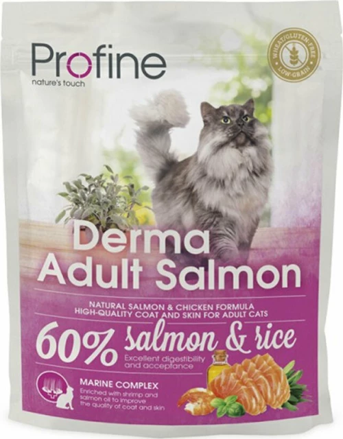 Profine Cat Derma Salmon & Rice 300gr