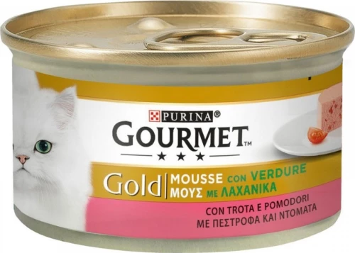 Purina Gourmet Gold Πέστροφα Mousse 85gr