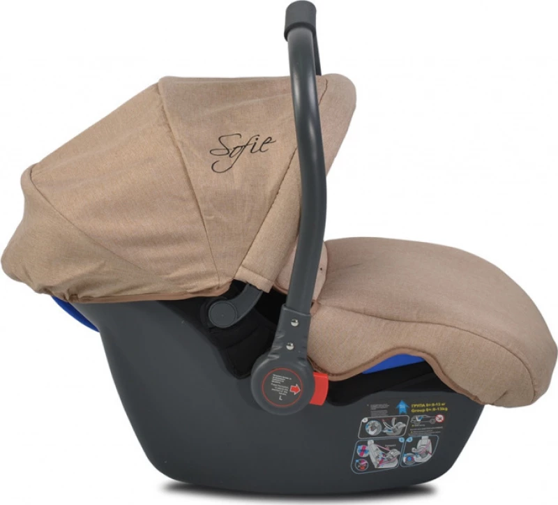 Cangaroo Sofie Κάθισμα Αυτοκινήτου 0-13Kg - Sofie Grey 106962