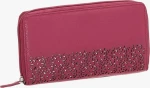 Δερμάτινο Γυναικείο Πορτοφόλι (516-487-02-fuchsia)