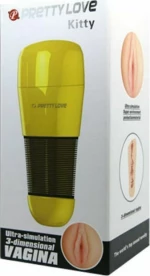 Pretty Love Kitty Masturbador Vagina 2 Golden