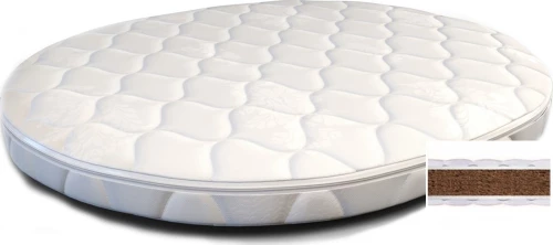 IngVart Στρώμα Latex Small Coco Round 70x70cm