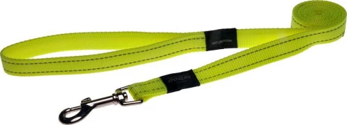 Rogz Λουρί/Οδηγός Σκύλου Ιμάντας 25mm/1.2m (Κίτρινο)
