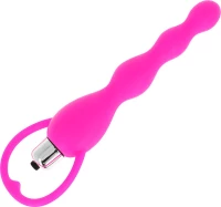 Ohmama Vibrating Butt Plug Pink