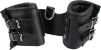 Zado Black Leather Handcuffs