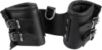 Zado Black Leather Handcuffs