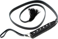 Rimba Bondage Play Whip 130Cm - Μαστιγιο 130Εκ Μαυρο