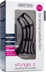 Shots Toys Cockcage Stinger II Black