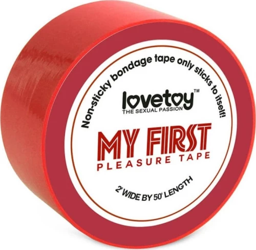 Lovetoy My First Pleasure Tape Red
