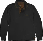πόλο μπλούζα jersey ανδρική ΜΧ00252 Μαύρο