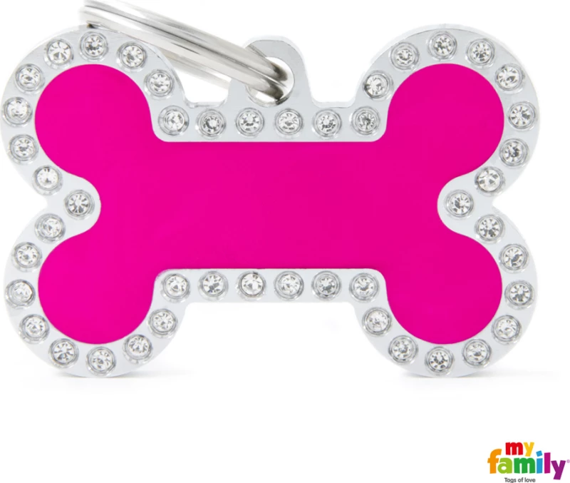 My Family Glam Big Bone Φούξια 4x2cm