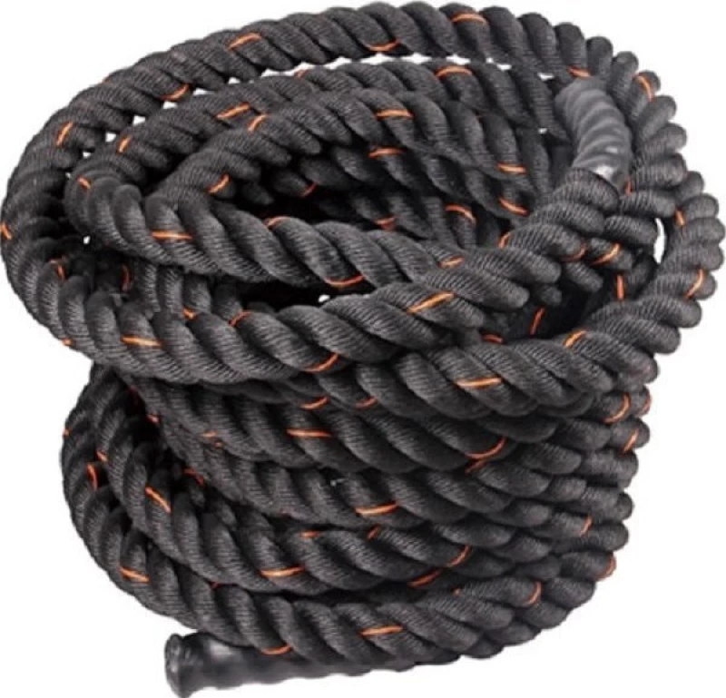 Viking C-967 Battle Rope Polyester – Σχοινί Crossfit 15m Μαύρο