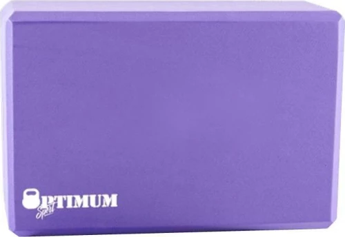 Τούβλο (Μπλοκ) Yoga Optimum Μωβ