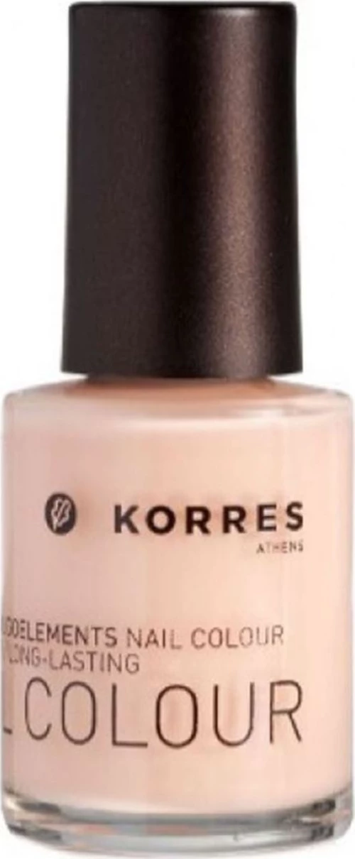 Korres nail colour 47 apricot βερνίκι νυχιών 10ml