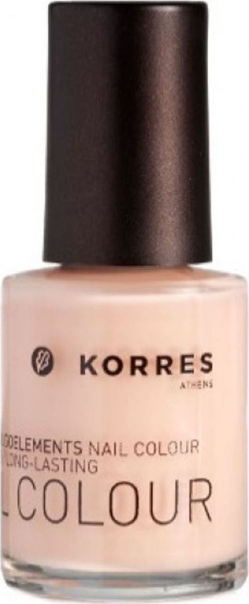 Korres nail colour 47 apricot βερνίκι νυχιών 10ml