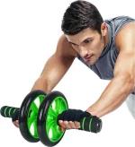 Ρόδα Κυλιακών Ab Wheel Gym-0001, Μαύρο-Πράσινο 5210131032879
