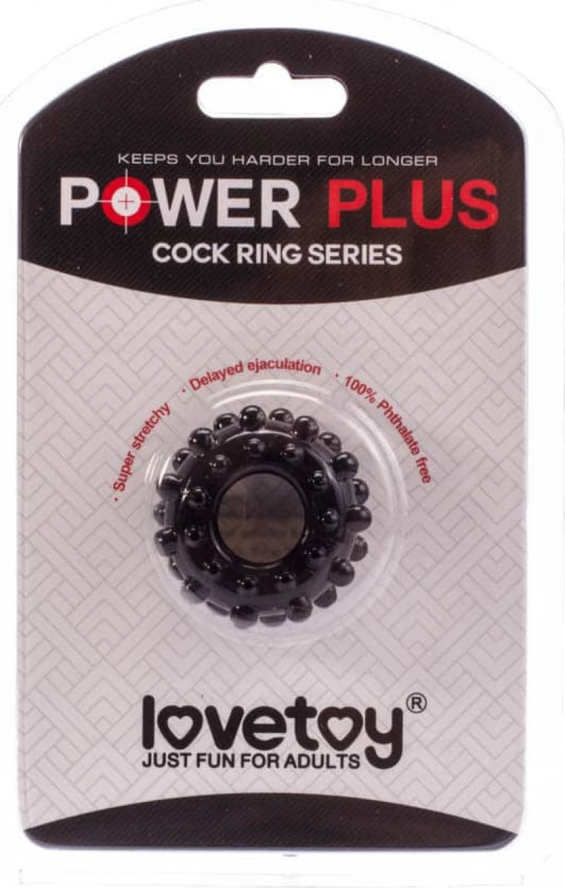Lovetoy Power Plus 1.6 cm Black