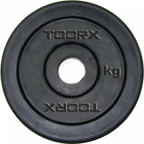 Μαύρος Πλαστικός Δίσκος 2 kg για Μπάρες Ø25mm Toorx