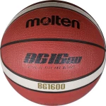 Molten Rubber Cover Basketball No 5 B5G1600 Brown/Orange/Ivory