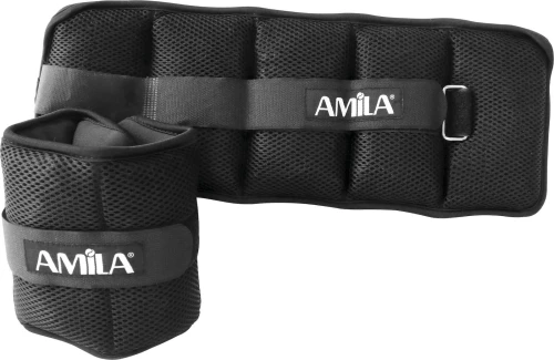 Amila Βάρη Άκρων 2 x 2.5kg 44149 ΜΑΥΡΟ