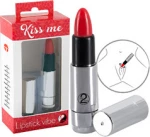 You2Toys Kiss Me Lipstick 8.7cm Silver/Red/Black