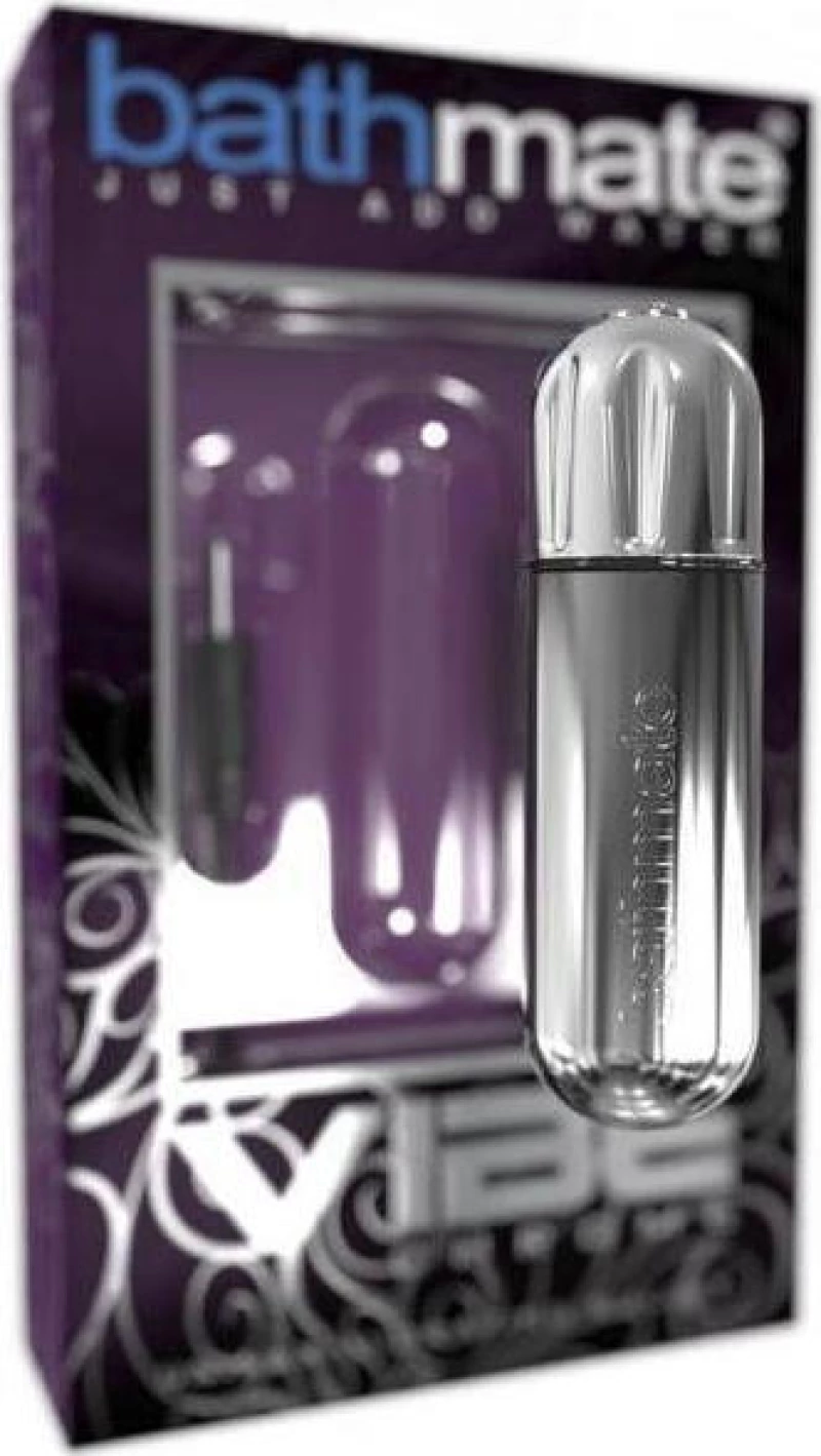 Δονητής Vibe Bullet Bathmate Ασημί