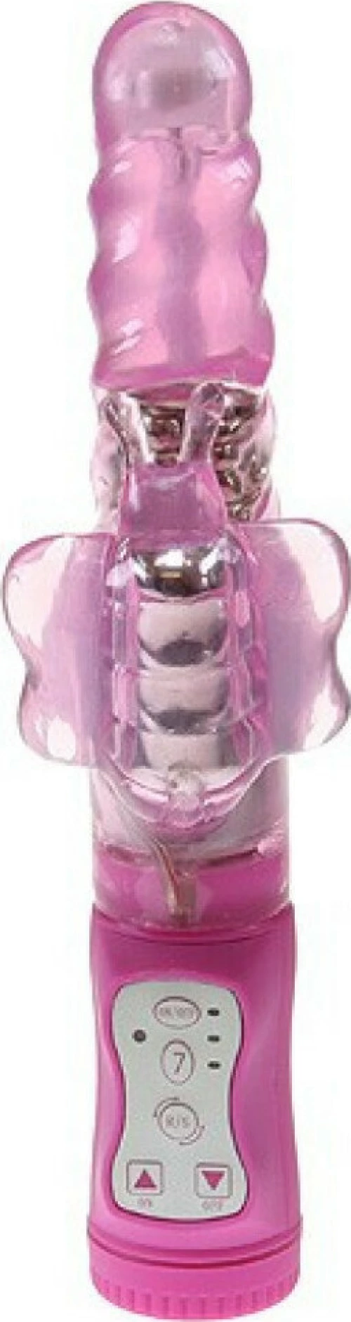 Seven Creations Silicone Butterfly Pink 11cm